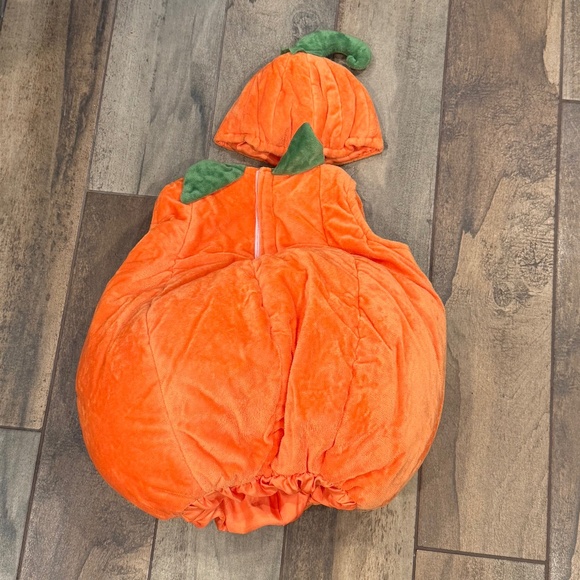 3T Glow-in-the-Dark Pumpkin Costume - (no tag) PBK - Picture 4 of 6